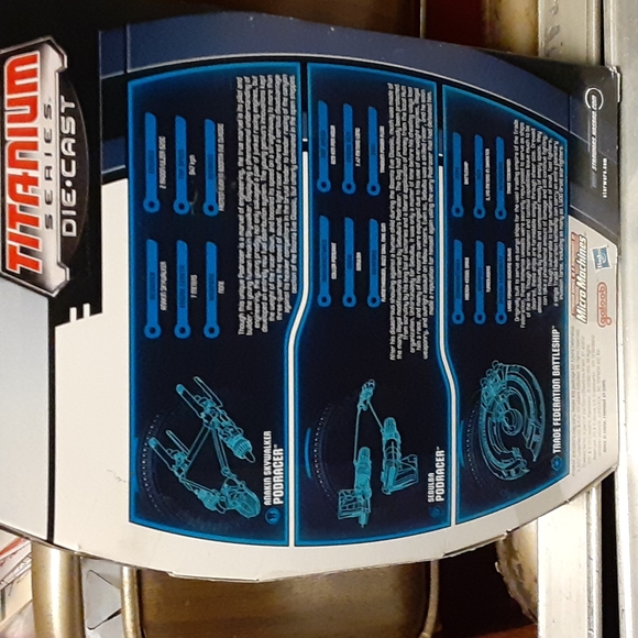Star wars titanium series die cast